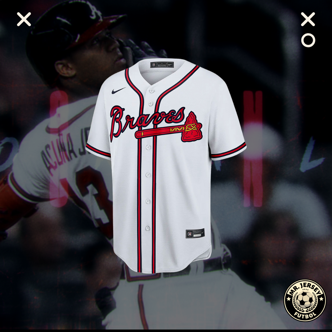 Jersey Braves Blanca MLB