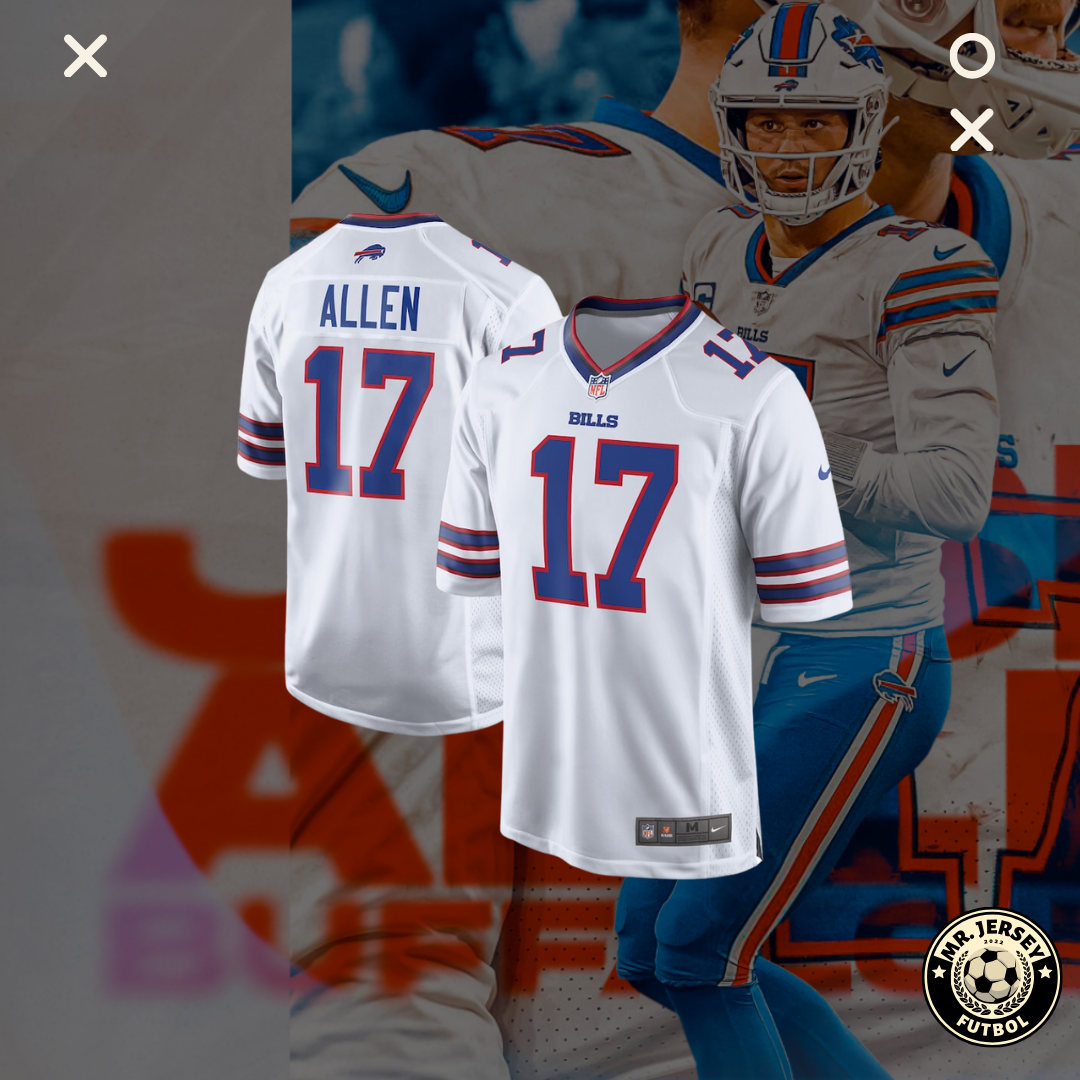 Jersey Bills NFL Visitante