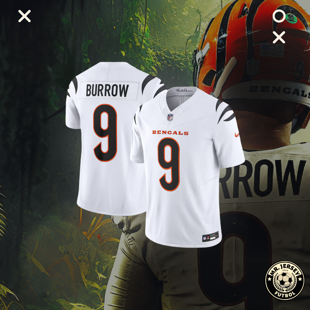 Jersey Bengals NFL Visitante