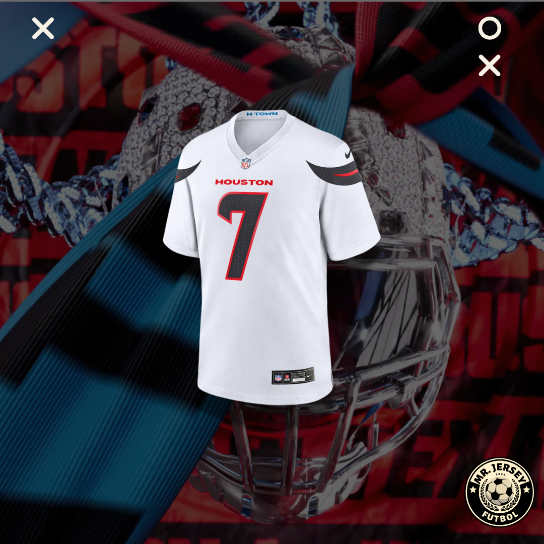 Jersey Texans NFL Blanca