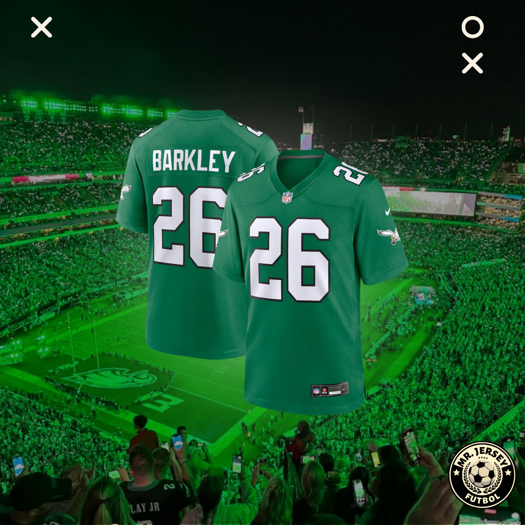 Jersey Eagles NFL Alternativa Barkley