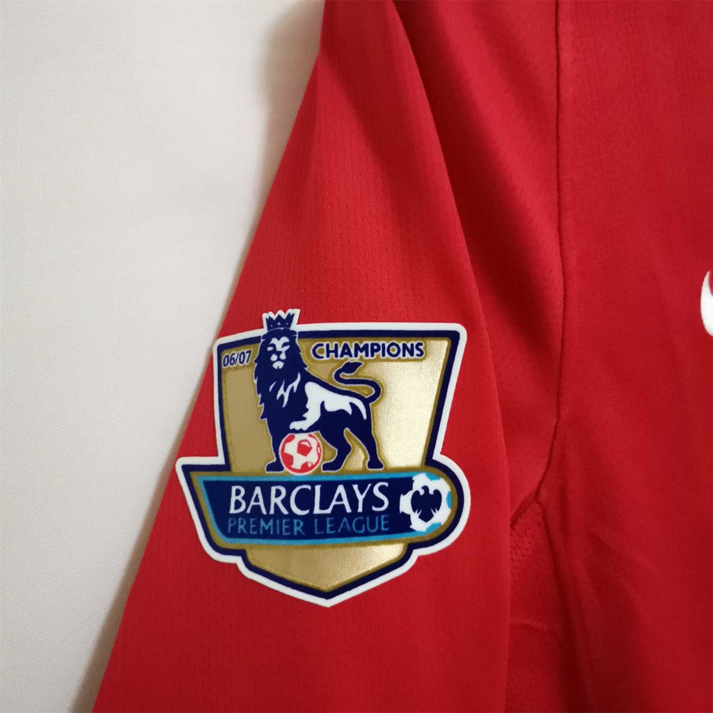 Jersey Retro Manchester United 07/08 Manga larga
