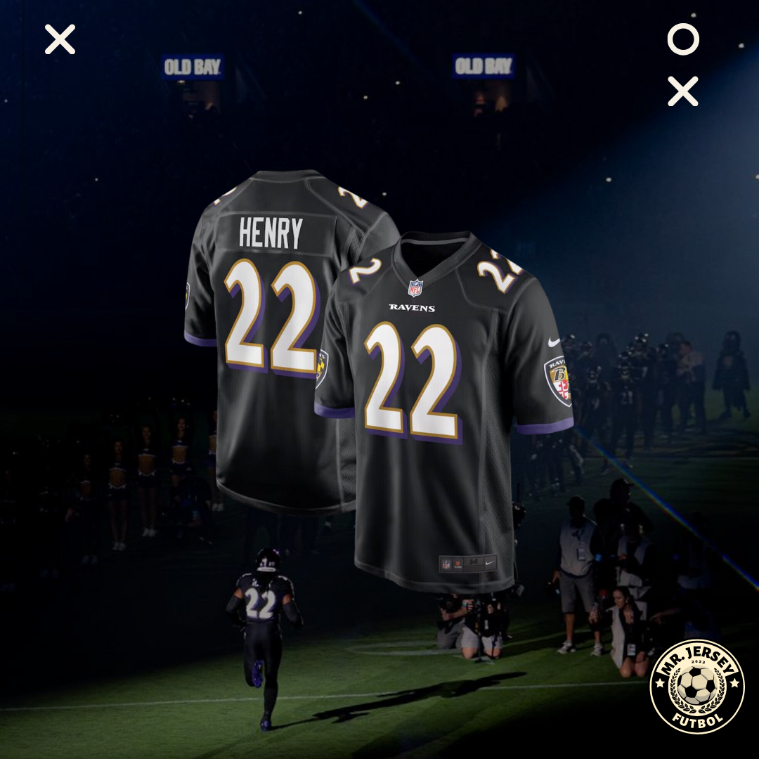 Jersey Ravens NFL Henry 3er Kit
