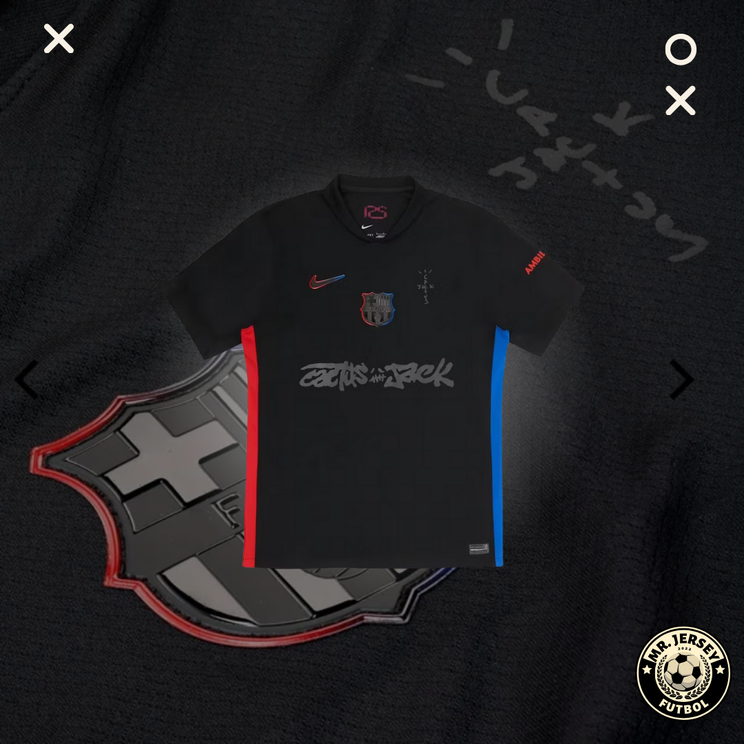 Jersey Barcelona x Travis Scott Visitante