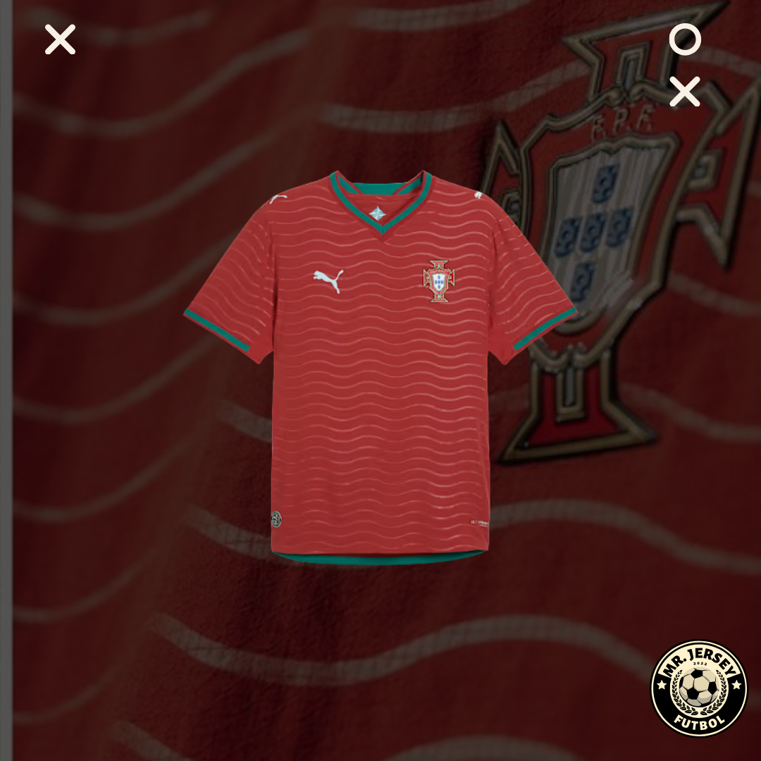 Jersey Portugal Local - Mundial 2026