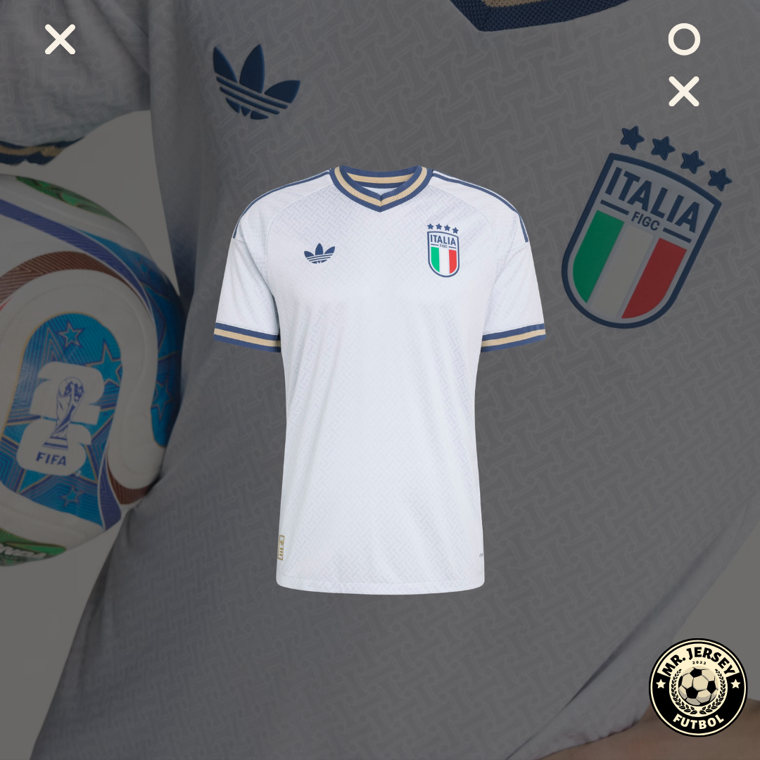 Jersey Italia Visitante - Mundial 2026