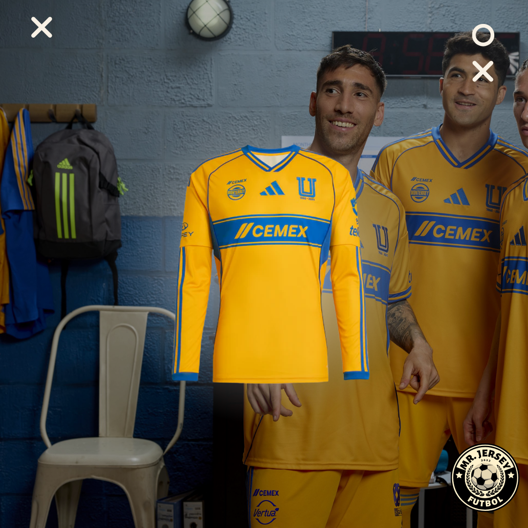 Jersey Tigres Local 25/26 Manga Larga