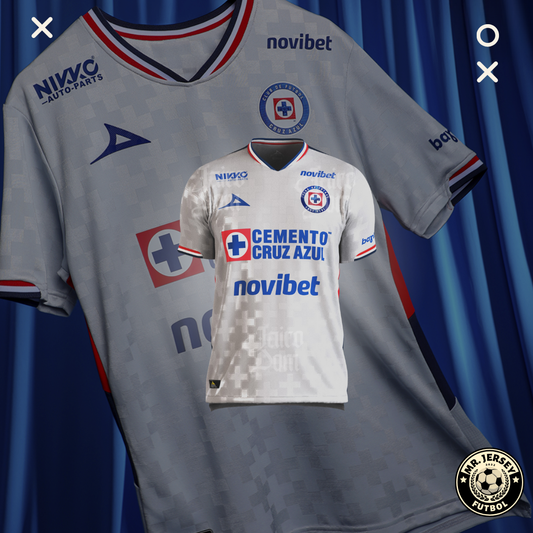 Jersey Cruz Azul Visitante 25/26