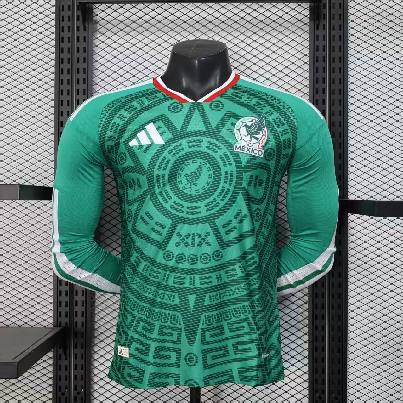 Jersey México Manga Larga - Mundial 2026
