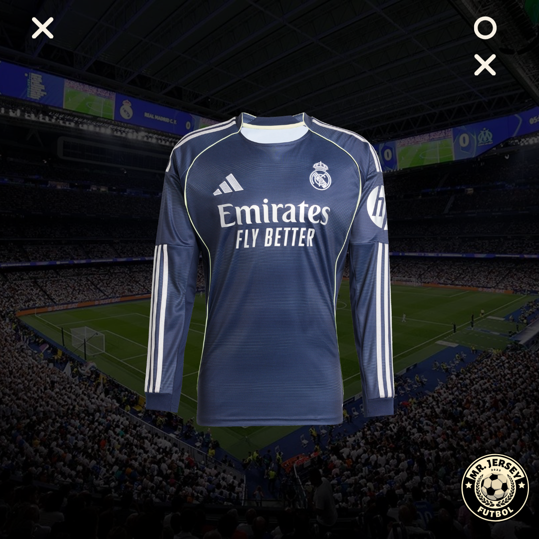 Jersey RMD Visitante 25/26 Manga larga