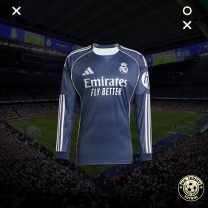 Jersey RMD Visitante 25/26 Manga larga