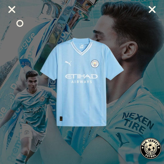 Jersey Manchester City Local 23/24 Oferta