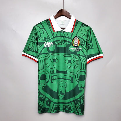 Camiseta Playera Seleccion Mexicana 98 Uniforme Jersey Seleccion