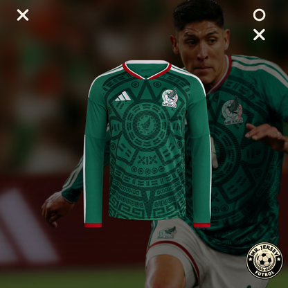 Jersey México Manga Larga - Mundial 2026
