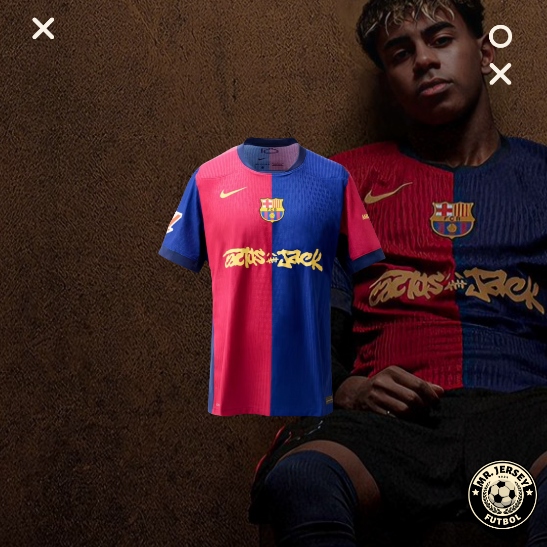 Jersey Barcelona Local Travis Scott 24/25 Oferta